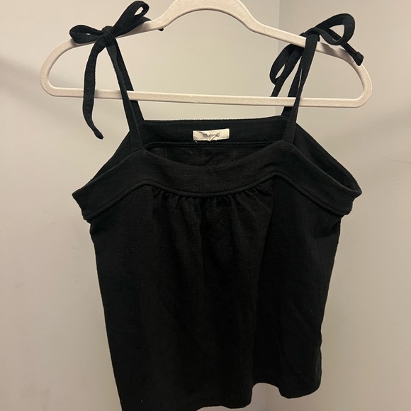 MADEWELL Black Blouse / M - Picture 3 of 6